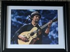 JASON MRAZ Autographed Nicely Framed Signed 8 X 11.5 photo — photo 2