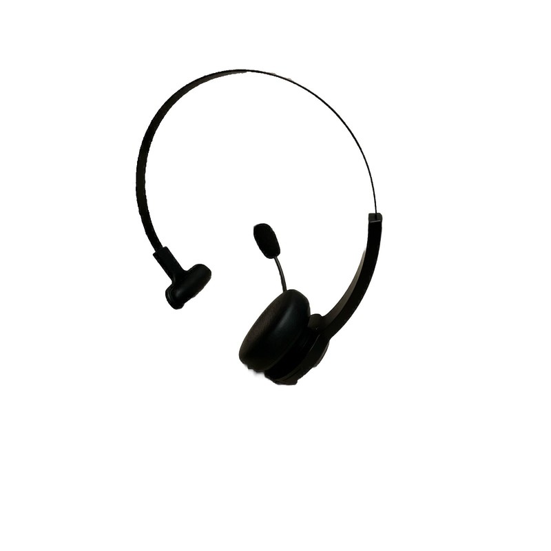 Sky Wing BM201 Bluetooth Headband Headset Black Boom Mic Single Ear-Pad