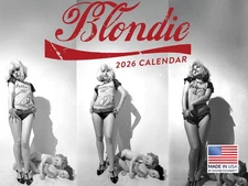 Blondie Calendar 2026 Monthly Wall 12 Month | American Made In The USA