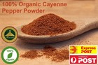 Organic Cayenne Pepper Powder 500g Bulk Supply - 100% Organic Hot Chilli Powder