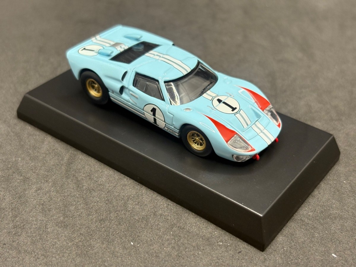 Kyosho 1/64 USA collection Gulf Ford GT40 Mk2 #1 Le Mans
