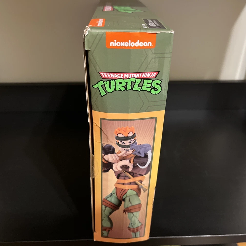 Pack de 2 figuras de acción Rat King Vs Vernon NECA TMNT 1987 Foto 2 de 4