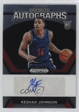 2024-25 Panini Prizm Draft Picks Keshad Johnson #DPA-KDJ Auto 13n9