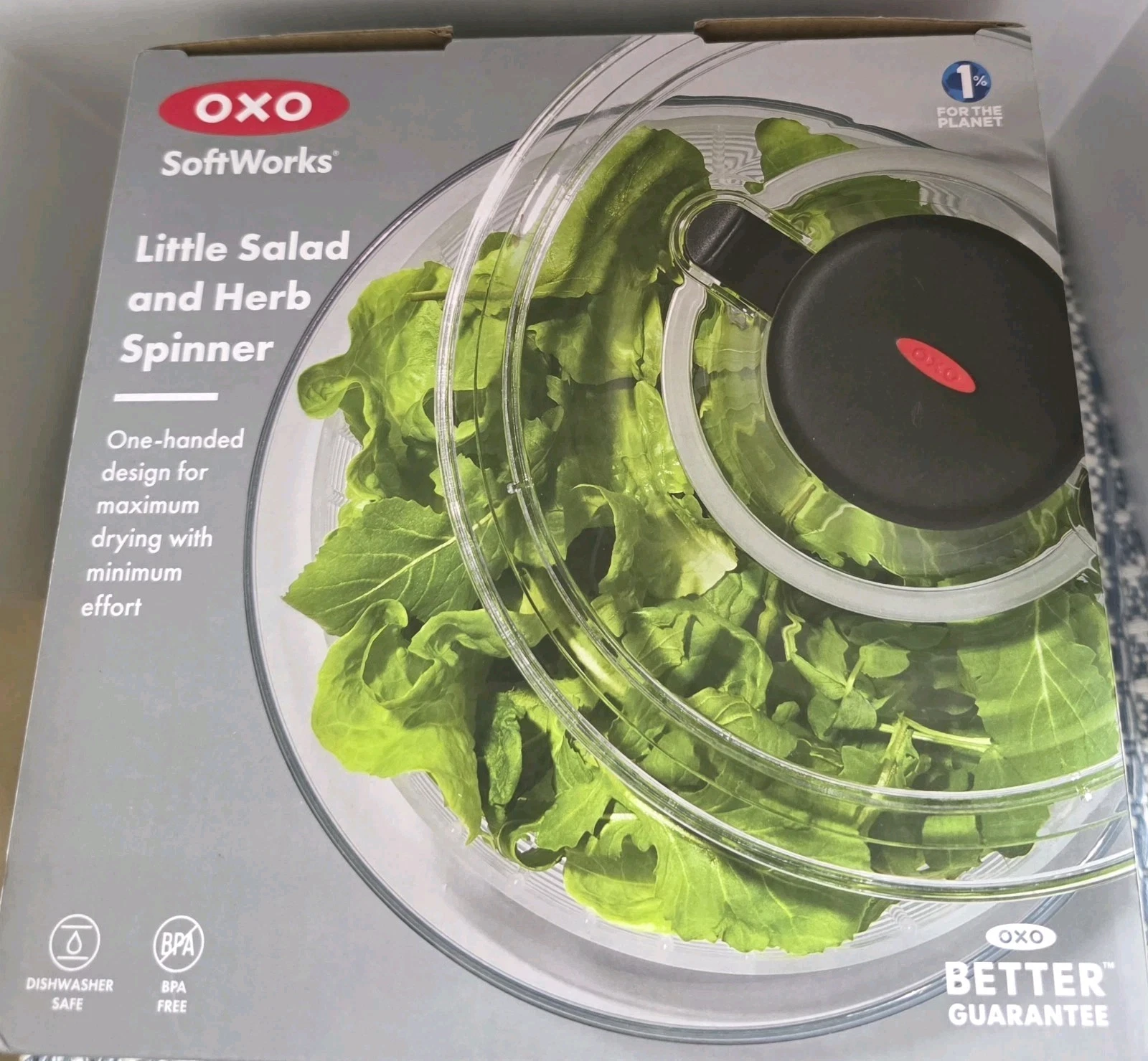 OXO SoftWorks Little Salad and Herb Spinner - New In Box!
