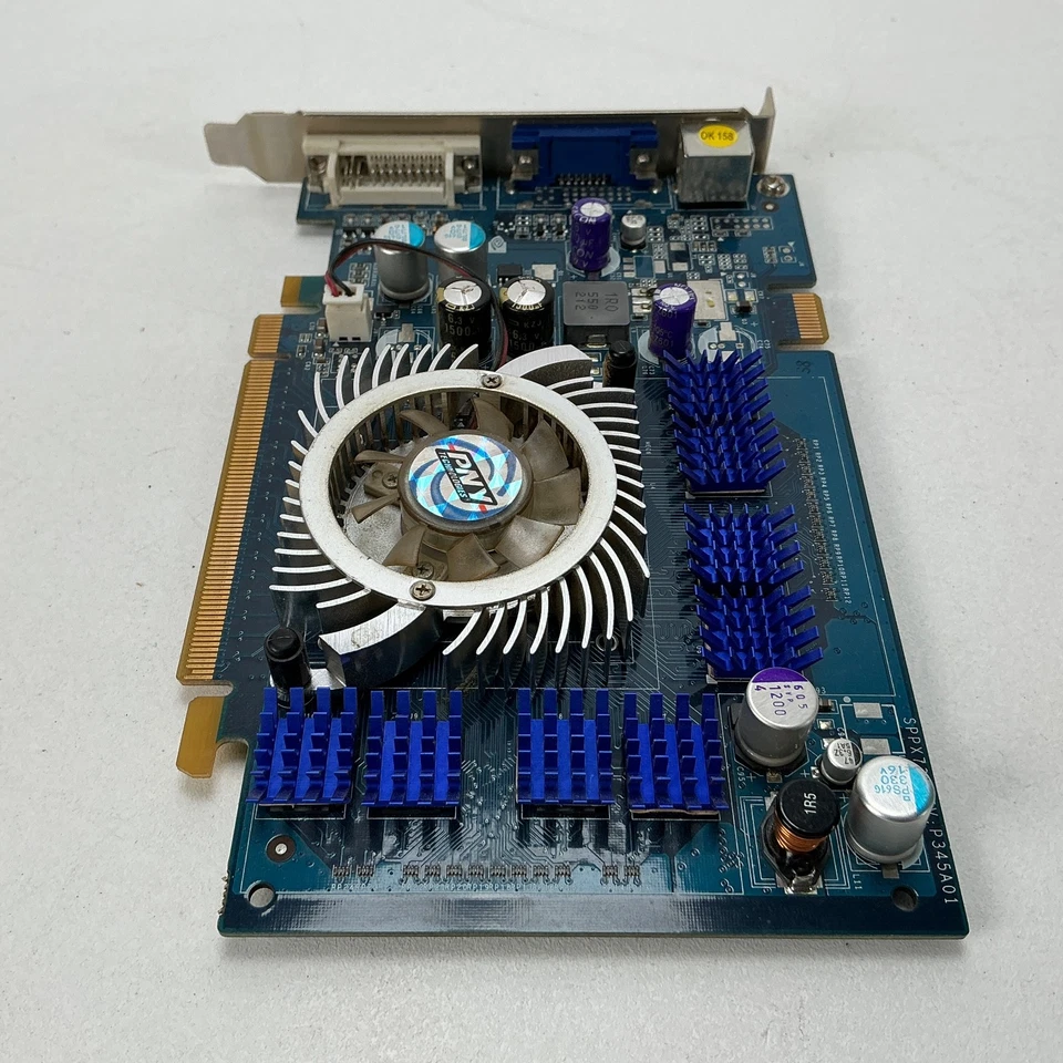 NVIDIA GeForce 7300 GT 256MB PCIe Graphics Card Mac Pro P345 180-10345-0000-A01 - Image 3 of 4