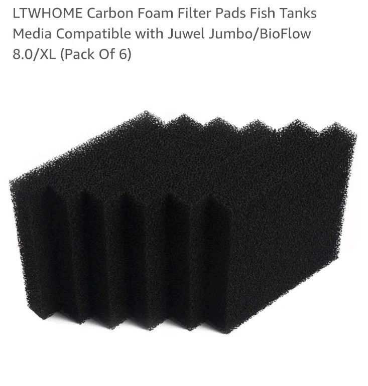 Filterschwämme Für Juwel Jumbo / BioFlow 8.0 Filter – 12 Stück, 150x150x48 Mm