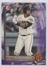 2022 Bowman Prospects Purple Pattern Border 126/199 Ricardo Genoves #BP-60 gp1