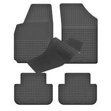 Universelle Fußmatten Gummimatten mit Tunnelmatte für Alfa Romeo 147 2000 - 2010