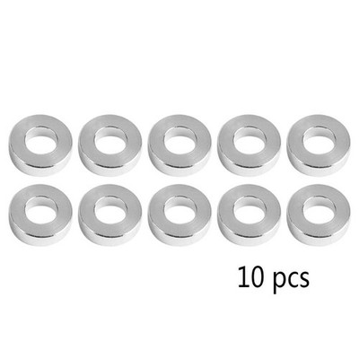 10Pcs 3D Printer Metal Aluminum Flat Washer Spacer Gasket Durable DIY Model Part