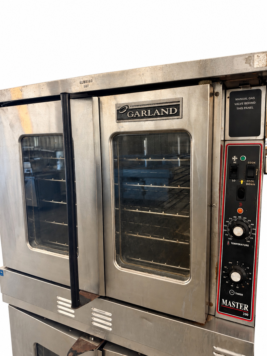 Garland Master 200 Double Stack Gas Convection Oven – Working