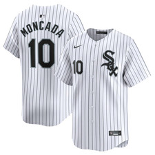 Maglia Yoan Moncada Chicago White Sox Nike Home Limited Player - Bianca