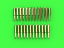 BROWNING .50 Cal (12,7mm) CARTRIDGES (25Pcs) - 1/16 MASTER-MODEL GM-16-002