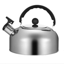 3L Stainless Steel Kettle Whistling Tea Kettle Stove Top Camping Kettle AU STOCK