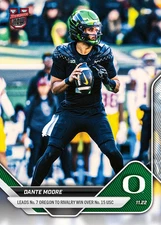 Dante Moore Win over USC - 2025-26 Bowman U NOW Football - Card 49 Presale