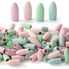 Mr. Pen- Pencil Erasers Toppers, 120 Pack, Pastel Colors, for