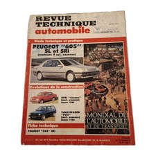 Revue technique Peugeot 605