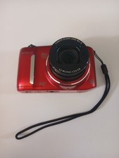 Canon PowerShot SX160 IS Red 16MP 16x Zoom Digital Camera Tested Case Manual