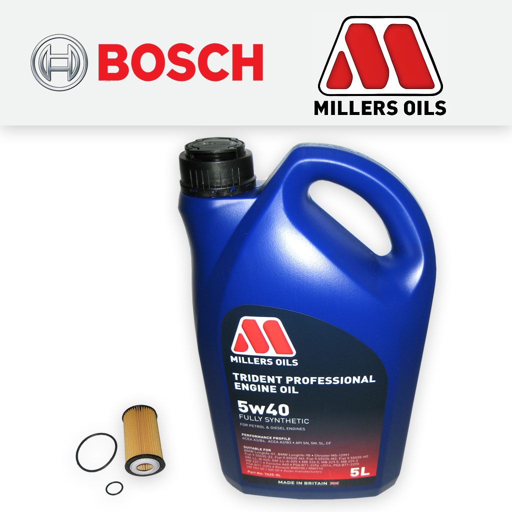 SERVICE KIT for VAUXHALL ASTRA H MK5 1.6 16V Z16XER OIL FILTER +5L 5w40 FS OIL
