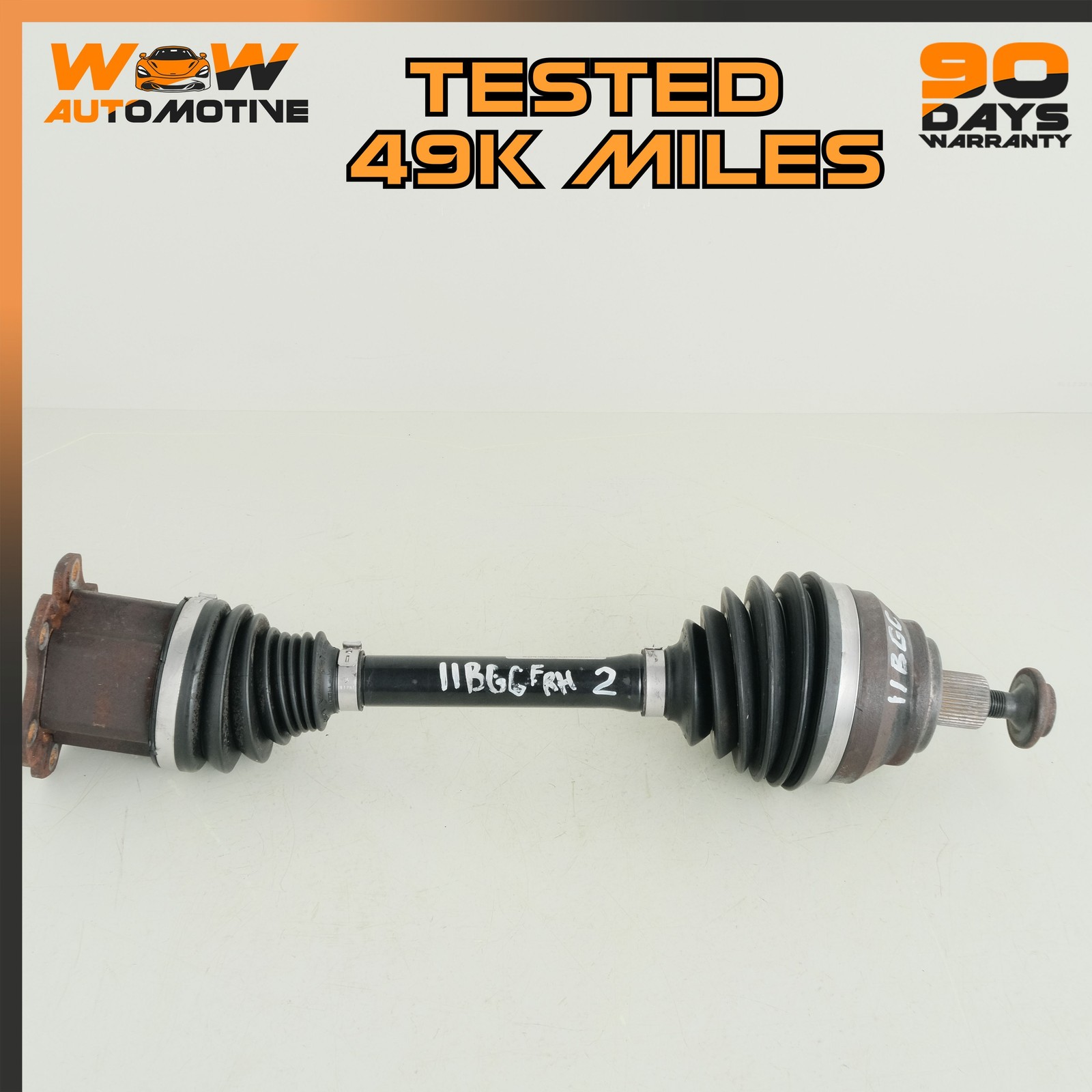Bentley Continental GT 2004-2013 Front Right Axle shaft P/N 3W0407272E