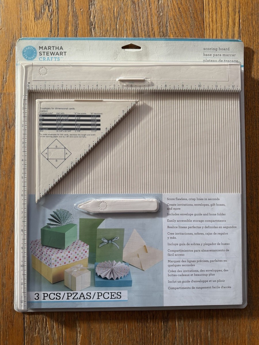 【未使用品】Martha Stewart スコアリングボード 3 PCS Martha Stewart Crafts 3pc Scoring Board for sale online | eBay