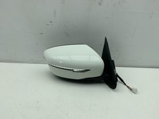 NISSAN JUKE MK1 F15 FL 1.5 DRIVER SIDE WING MIRROR PAINT 326 Q WHITE 2014-2019