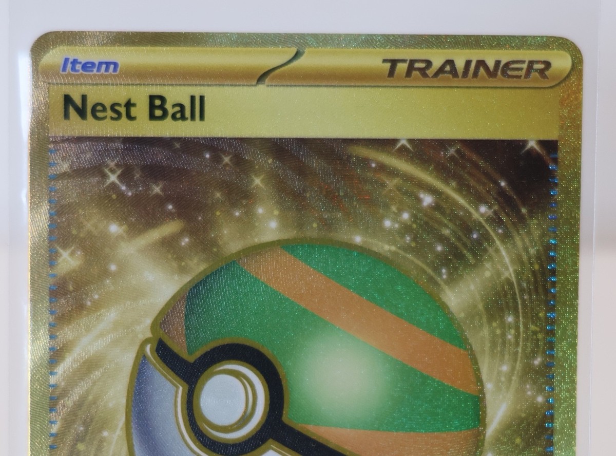 gold nest ball pokemon card Amazon.com: Pokemon - Nest Ball 255/198 - Scarlet & Violet - Secret Rare