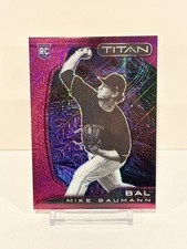 2022 Panini Chronicles - Mike Baumann #17 - Titan Purple Mojo /99
