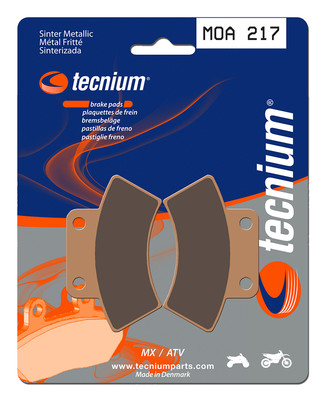 TECNIUM Pastillas de freno sinterizadas MOA217