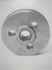 Steal Cable Pulley, 3-5/8" Dia. 3/4" Bushing