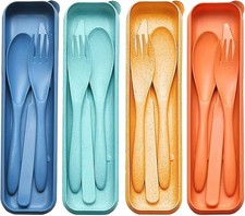 Camping Eco-Friendly BPA Tableware for Kids Adults Work Picnic or Daily Use