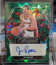 2024-25 Panini Mosaic - Scripts Jim Paxson, Jim Paxson #MS-JIM Green Ice Prizm  