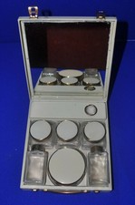 Vintage 1950’s Sirram Vanity Makeup Set Case Complete
