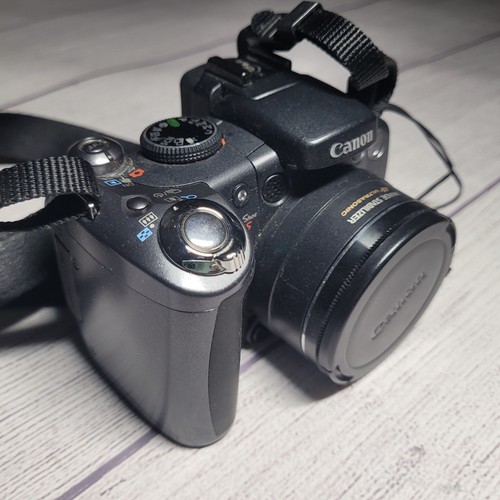 Canon PowerShot S5 IS 8.0MP 12x Zoom Flip Screen Compact Digital Camera Tested - Picture 3 of 5