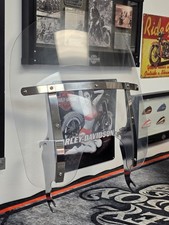 Quick Detach Clear Windshield For Harley Softail FLST FLSTC 2000-2017 OEM