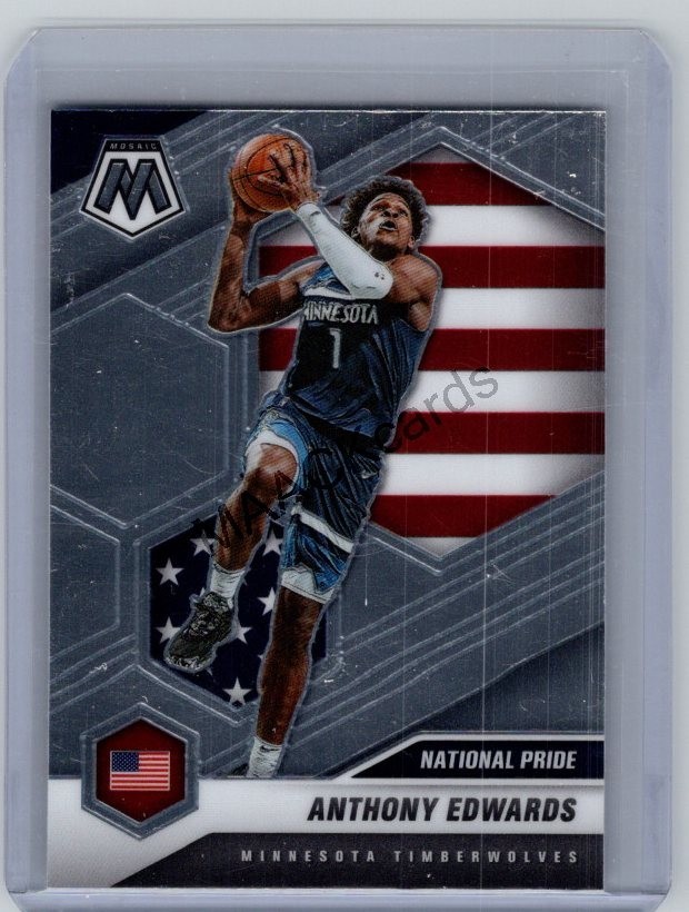2020-21 Mosaic - Anthony Edwards RC #252