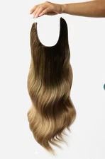 Hidden Crown Original 12” Med Brown To Bronde Balayage NEW IN PACKAGE B3/622