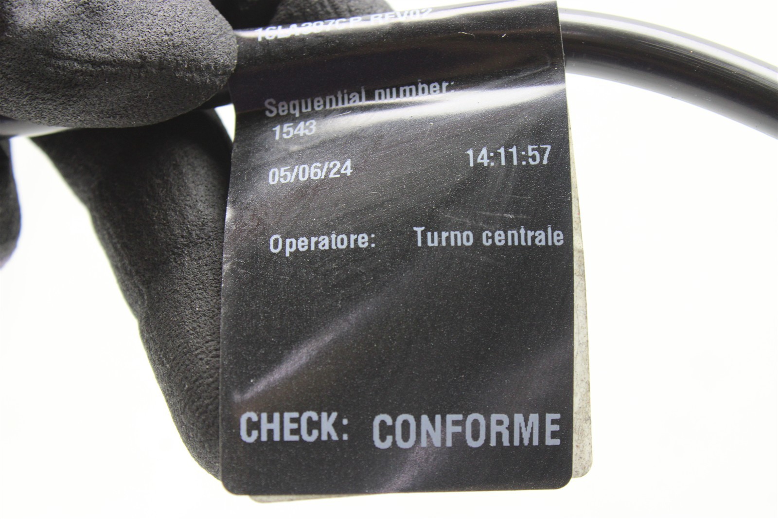 McLaren Artura 2025 Radiator hose P/N 16LA397CP