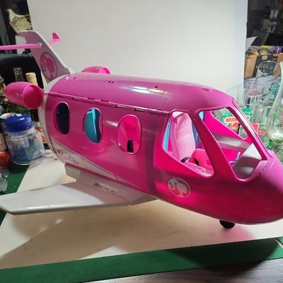 Barbie Large Dreamplane Transforming Pink Playset  
