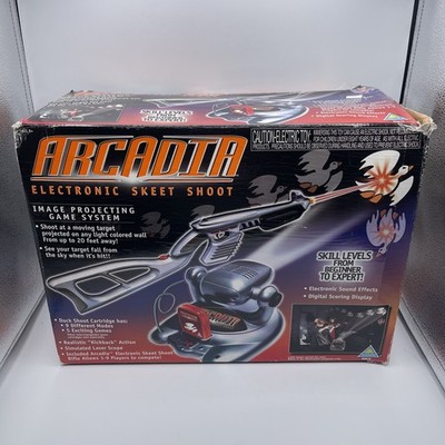 Arcadia Electronic Skeet Shoot Duck Game Vtg 1998 Toymax No Manual Working