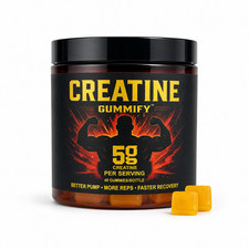 Creatine gummies, 5g creatine, 40 gummies per...