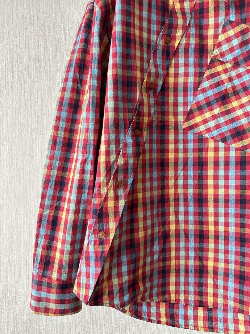 Vivienne Westwood Asymmetry Check Shirt Size L, Condition A | eBay