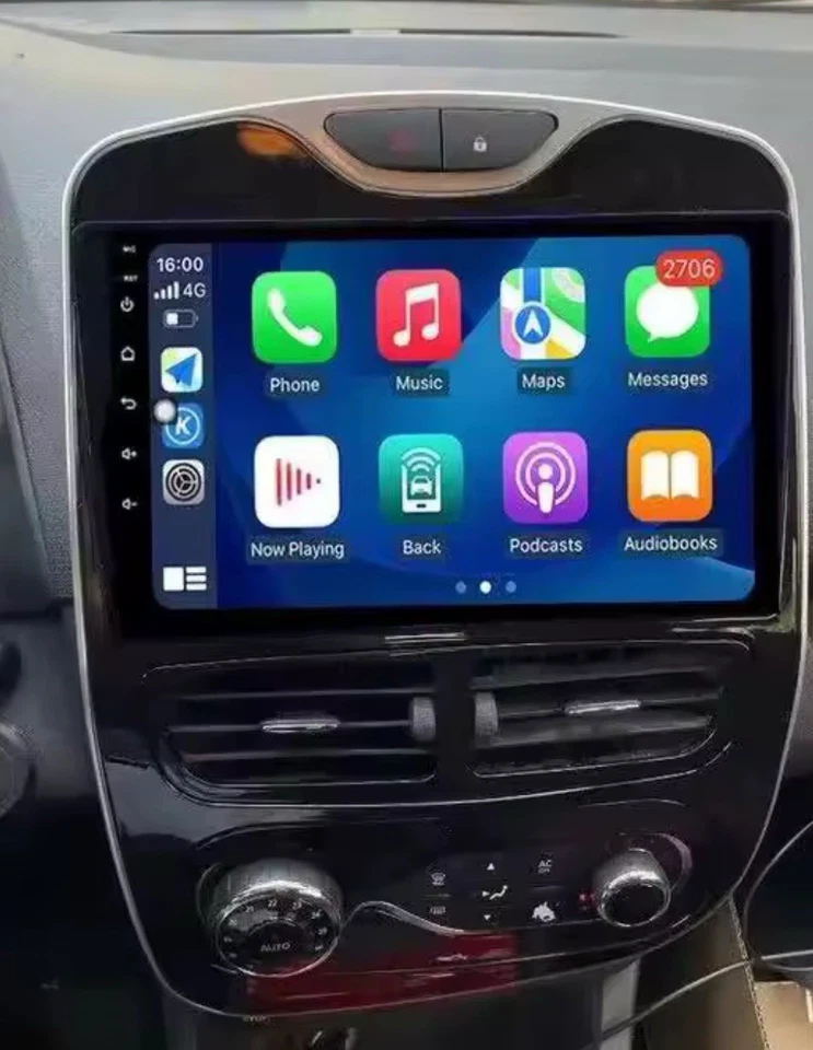 Autoradio Renault Clio 4 / 5 RS navigatore Android 14 QLED CarPlay GPS Medianav - Immagine 3 di 4