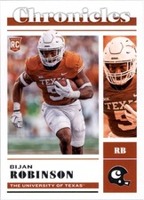 2023 Panini Chronicles Draft Picks #9 Bijan Robinson -  FB