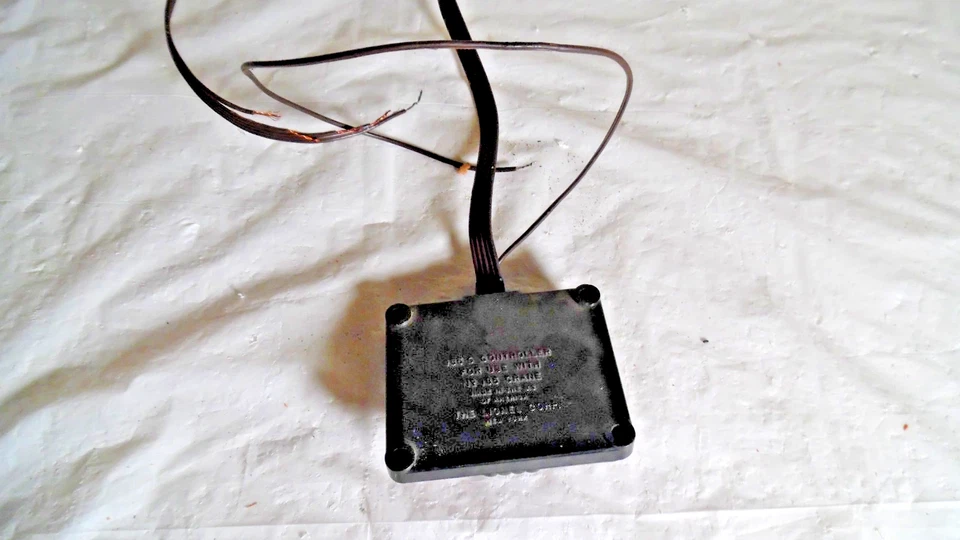 Controlador remoto magnético grúa pórtico Lionel 165c con cable sin probar - como está Foto 2 de 2