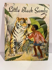 Little Black Sambo #1980 Published 1942 Saalfield Pub Co
