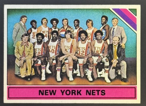 1975-76 Topps - Team Checklist New York Nets #325