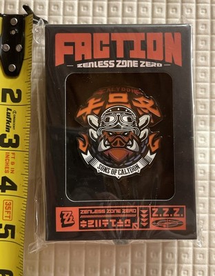 Zenless Zone Zero Fraction series Son Of Calydon Metal Badge