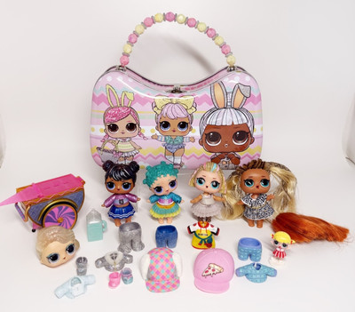 LOL Surprise MGA Easter Spring Bling Tin Purse with LOL 3 in Dolls & Accessories
