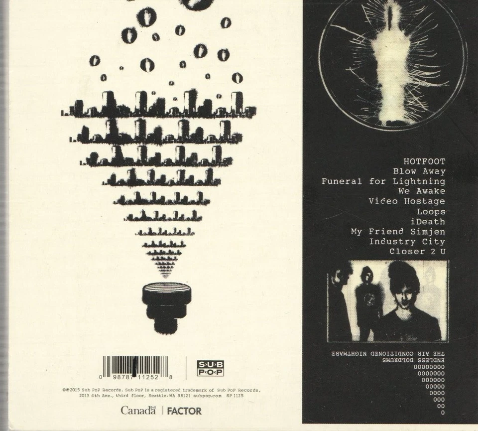 Doldrums Air Conditioned Nightmare CD USA Sub Pop 2015 In Kartenhülle - Bild 2 von 3