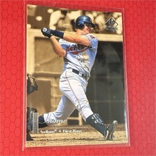 Upper Deck SP Authentic 1998 #141 Thome Indians Base Set Baseball Card